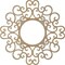 Ekena Millwork Reims Wood Fretwork Pierced Ceiling Medallion, Hickory, 24"OD x 9 1/8"ID x 3/8"T CMWP24X24X0375REHI - alternate 4